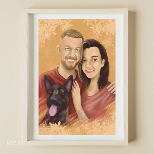 Modern Minimalist New Wall Art Painting Print Instagram Story (I